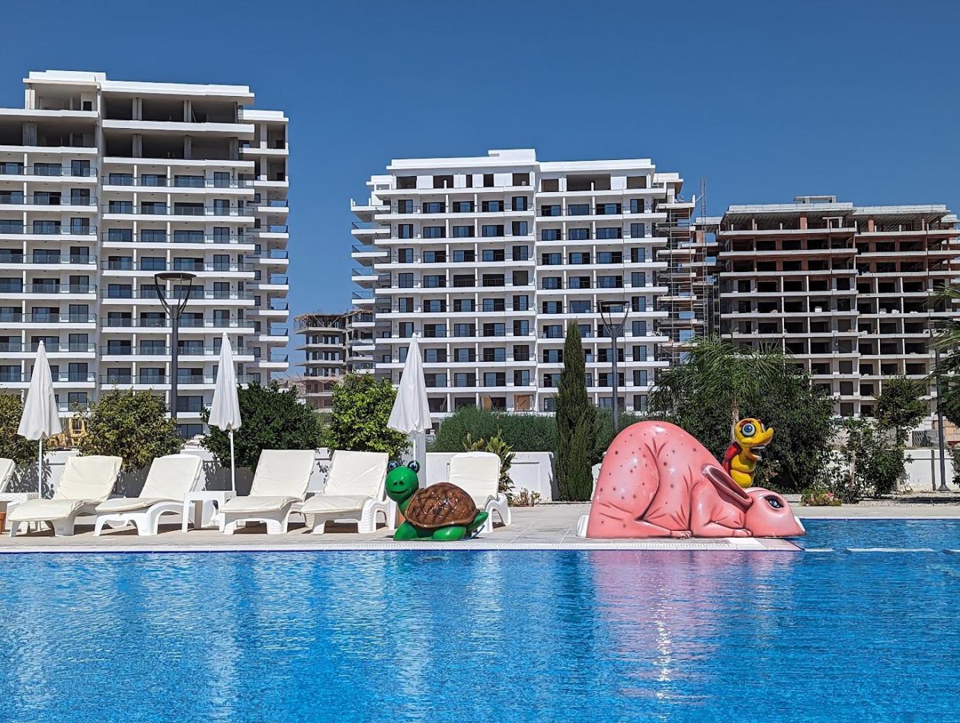 Helena Pool Apartments In Caesar Blue Resort Including Breakfast Available Till 4Pm, Gym, Heated Swimming Pool, Hammam, Sauna Rizokarpaso Exterior photo